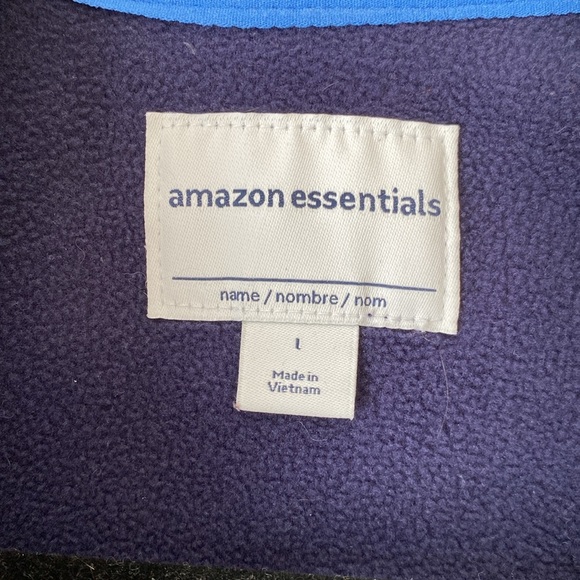 Amazon Essentials Boys Fleece Vest - Navy Blue - Large - Picture 5 of 5